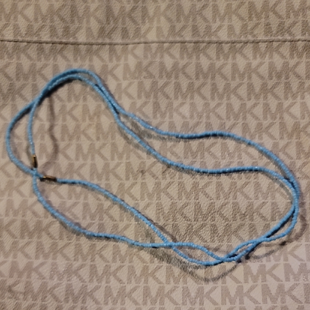 Stunning Pair of Turquoise Beaded Necklaces (18.5")